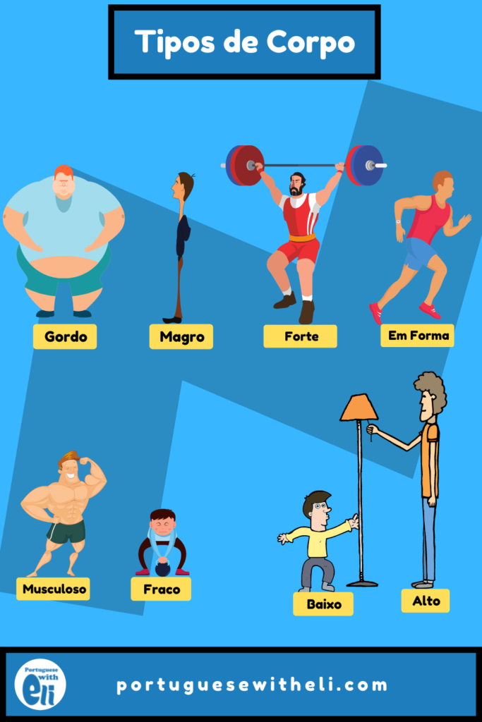 body types in portuguese